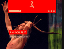 Tablet Screenshot of physicalfest.com